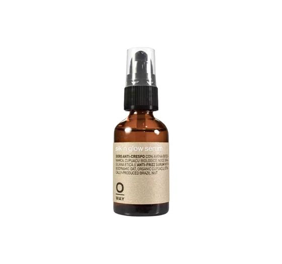 Oway Silk'n Glow aksamitne serum zapobiegające puszeniu się włosów 30ml