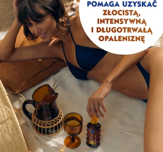 NIVEA SUN karotenowy olejek do opalania spray SPF6 200 ml