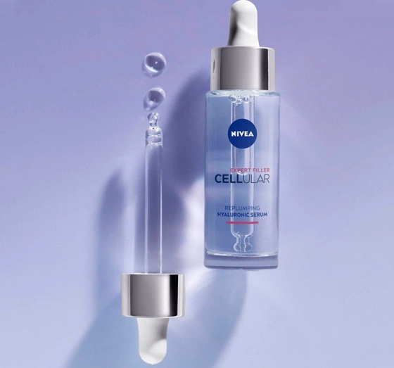 NIVEA Cellular Expert Filler zestaw serum 30 ml krem do twarzy SPF15 50 ml