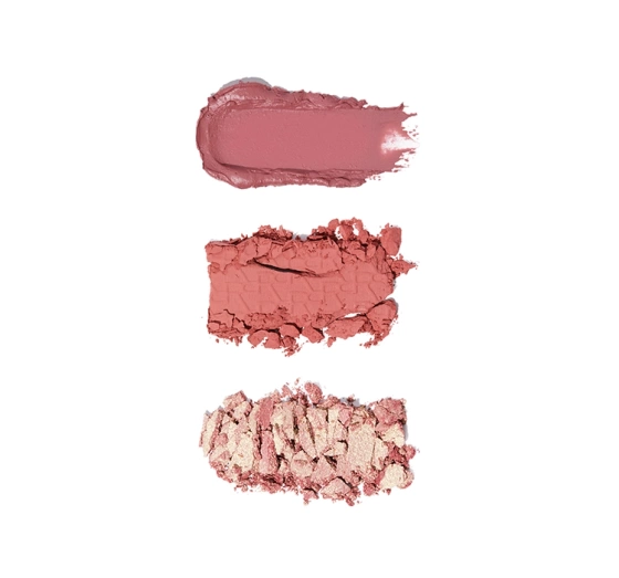 Makeup Revolution Icon Blush paleta różów Aura Points Rose 9,8g