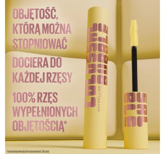 Maybelline Colossal Bubble pogrubiający tusz do rzęs Black 10 ml