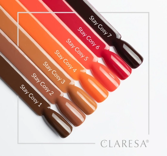Claresa hybrydowy lakier do paznokci Stay Cosy 1 5 g