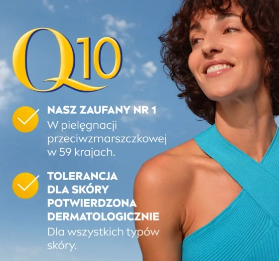 NIVEA Q10 Ujędrnienie Przeciwzmarszczkowy zestaw krem na dzień 50 ml krem na noc 50 ml