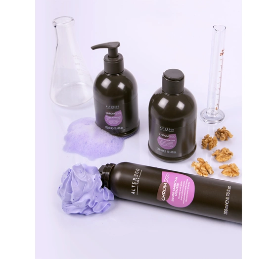 Alter Ego Chromego Silver Maintain odżywka do włosów blond siwych i rozjaśnianych 300 ml