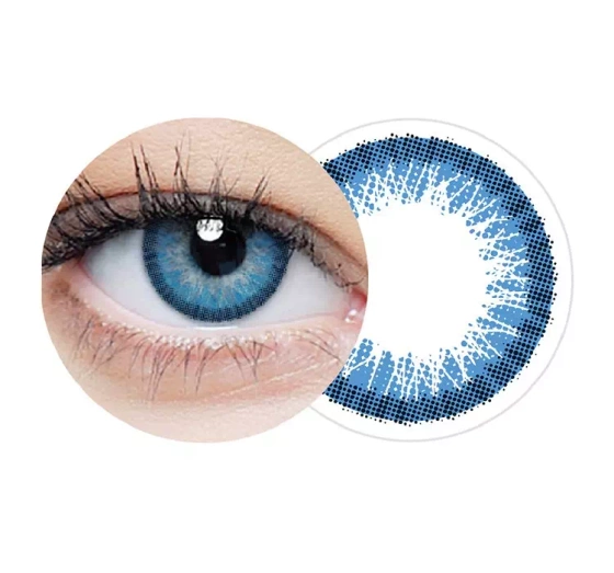 ClearLab ClearColor 1-Day Light Blue kolorowe soczewki kontaktowe 10 szt
