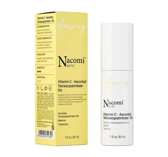 Nacomi Next Level serum do twarzy witamina C Ascorbyl Tetraisopalmitate 5% 30 ml