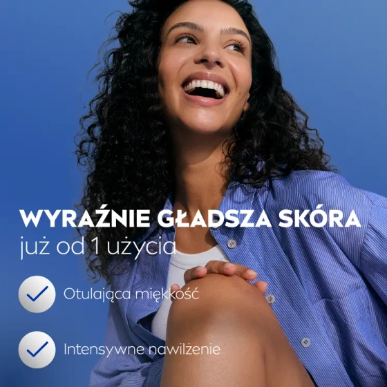 NIVEA wygładzające mleczko do ciała z pompką do suchej skóry 625 ml