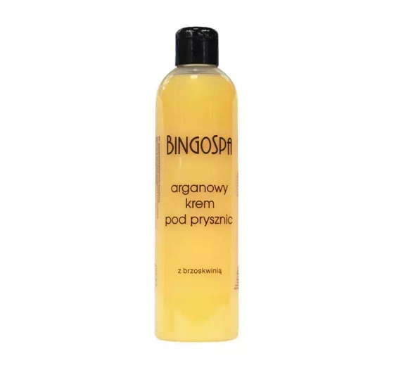 BingoSpa arganowy krem pod prysznic z Brzoskwinią 300 ml
