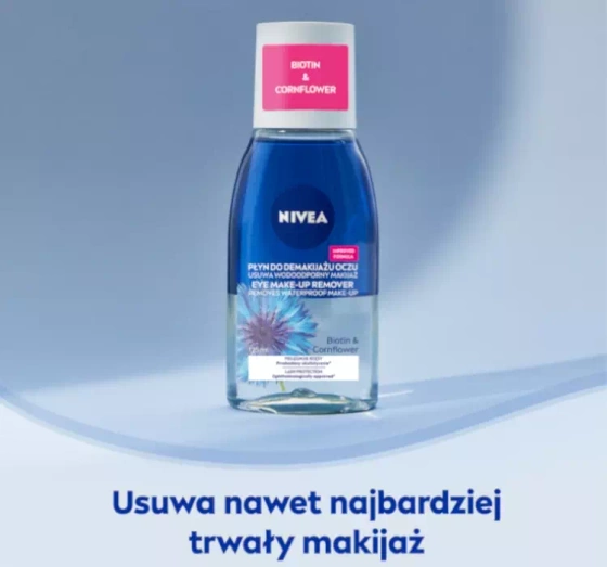 NIVEA dwufazowy płyn do demakijażu oczu 125 ml