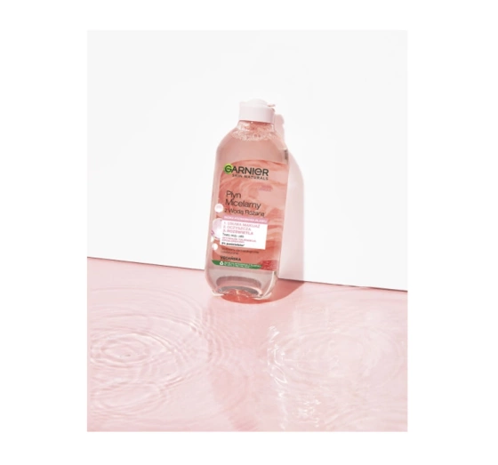 Garnier płyn micelarny z wodą różaną do skóry pozbawionej blasku 400 ml