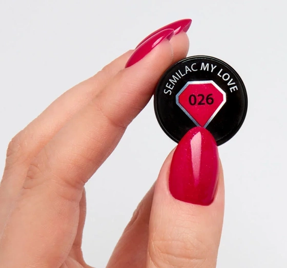 Semilac Hottie lakier hybrydowy 026 My Love 7 ml