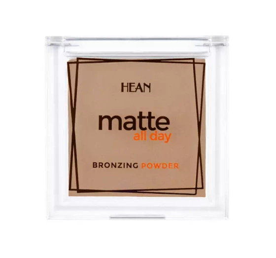 Hean Matte All Day puder brązujący 56 Bahama Sun 9 g