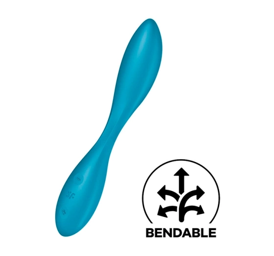 SATISFYER G-SPOT FLEX 1 WIBRATOR PUNKTU G BLUE