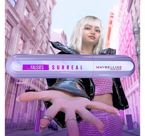 Maybelline The Falsies Surreal tusz do rzęs 01 Very Black 10 ml