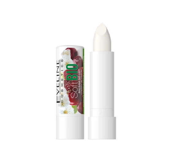 Eveline Cosmetics Extra Soft Bio balsam do ust kwiat wiśni 4,5 ml
