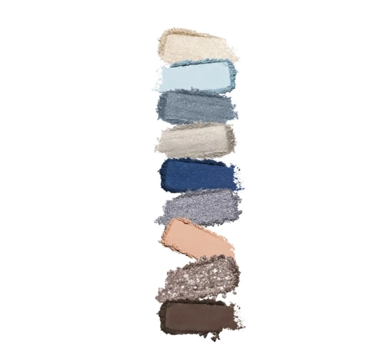 KIKO Milano Glamour Multi Finish mini paletka cieni 05 Blue Variations 2,5g