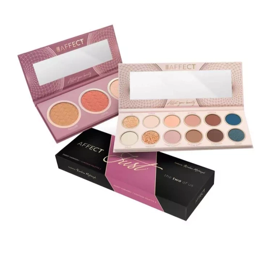 Affect Just The Two Of Us zestaw prezentowy paleta cieni Sweet Harmony 24 g paleta do konturowania Contour Palette II 15 g