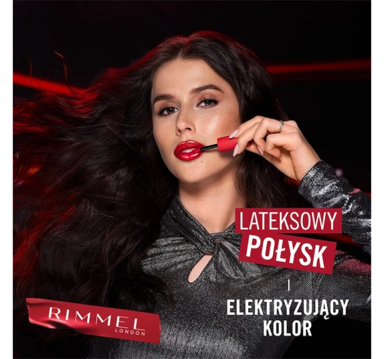 Rimmel Thrill Seeker Lip Latex płynna pomadka do ust 200 So Peachy 6ml