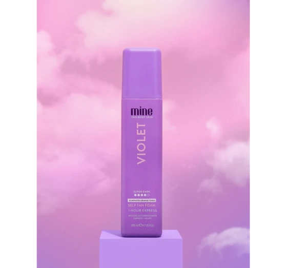 TANEXPERT MINETAN VIOLET PIANKA SAMOOPALAJĄCA 200ML