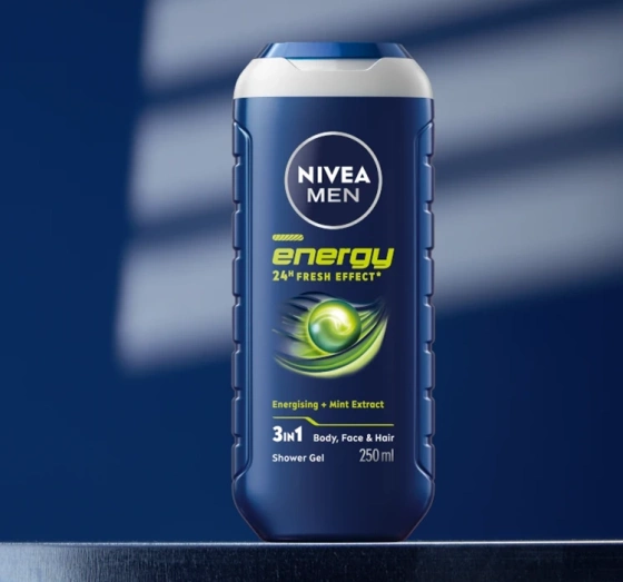 NIVEA MEN Energy energetyzujący żel pod prysznic 3w1 250 ml