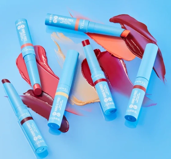 Rimmel London Kind & Free koloryzujący balsam do ust 001 Air Storm 1,7g