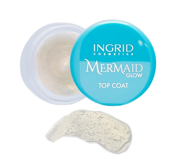 Ingrid x eZebra Mermaid Glow cień do powiek Top Coat 03 7g
