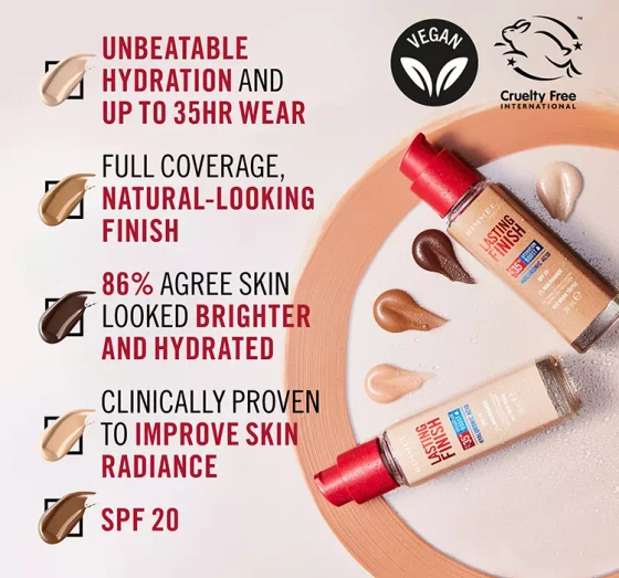 Rimmel Lasting Finish 35HR podkład do twarzy 100 Ivory 30ml