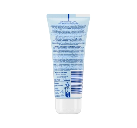 NIVEA BABY krem pielęgnacyjny do twarzy i ciała 100 ml