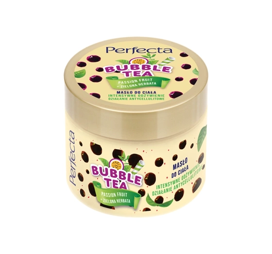 Perfecta Bubble Tea masło do ciała Passion Fruit zielona herbata 300ml