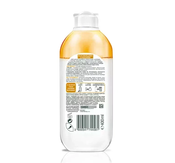 Garnier płyn micelarny z olejkiem arganowym 400 ml