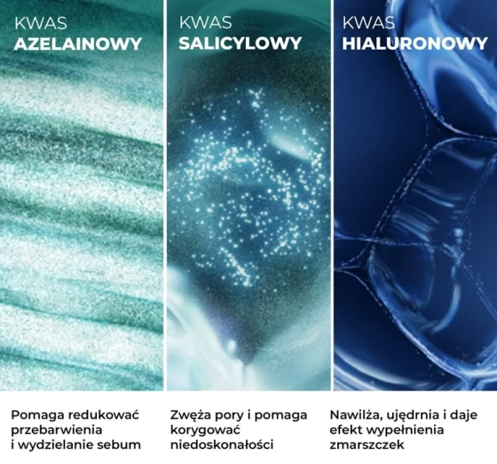 La Roche-Posay Effaclar A.Z. żel-krem przeciwzmarszczkowy o podwójnym działaniu 40 ml