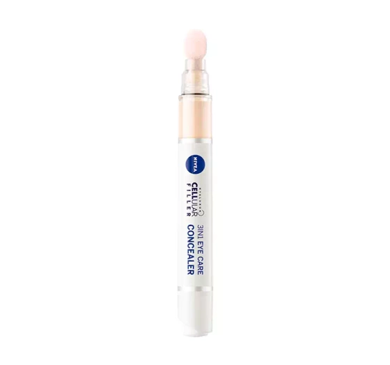 NIVEA Hyaluron Cellular Filler krem pod oczy korygujący cienie 3w1 01 Light 4 ml