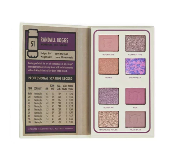 Makeup Revolution X Monsters University paleta cieni do powiek Randall Boggs 4,4g