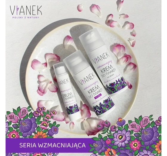 Vianek Wzmacniający krem do twarzy na dzień 50ml