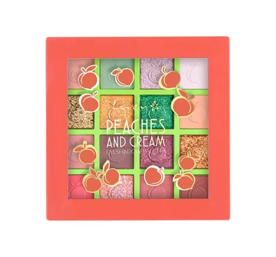 Lovely Peaches And Cream paleta cieni do powiek 13 g