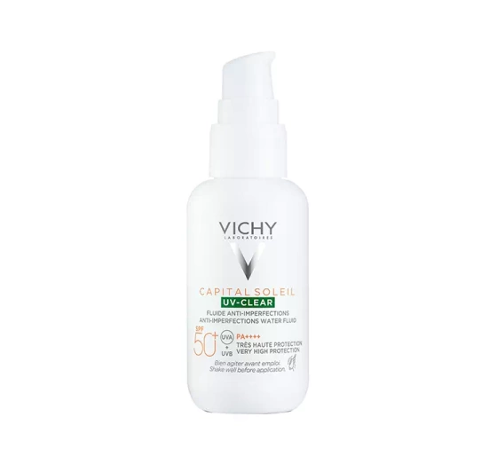Vichy Capital Soleil UV Clear fluid ochronny do twarzy SPF50 40 ml