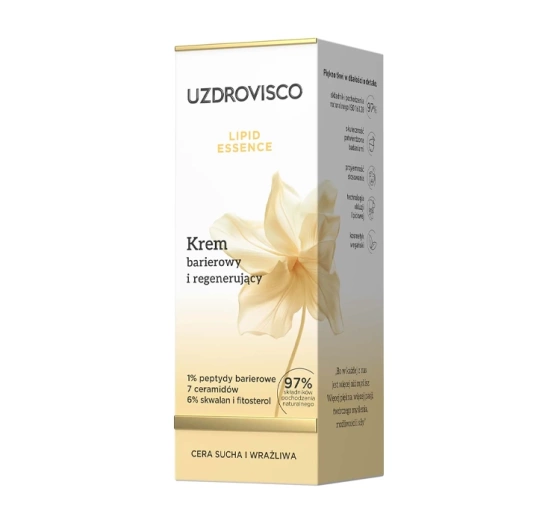 Uzdrovisco Lipid Essence krem barierowy i regenerujący do twarzy 50 ml