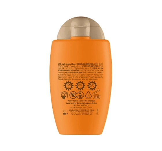 Avène Ultra Fluid Perfector krem do twarzy z pigmentem SPF50 skóra wrażliwa 50 ml