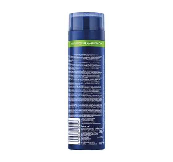 NIVEA MEN Hydrocare ochronny żel do golenia dla mężczyzn 200 ml