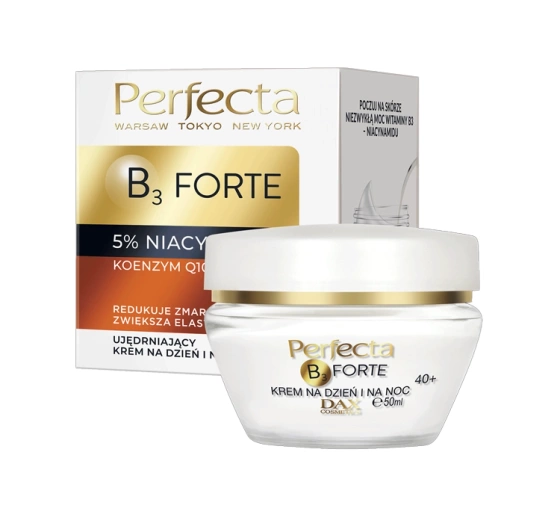 Perfecta B3 Forte ujędrniający krem na dzień i na noc 40 50ml