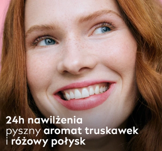 NIVEA Limited Edition pielęgnująca pomadka do ust Strawberry Shine 4,8 g