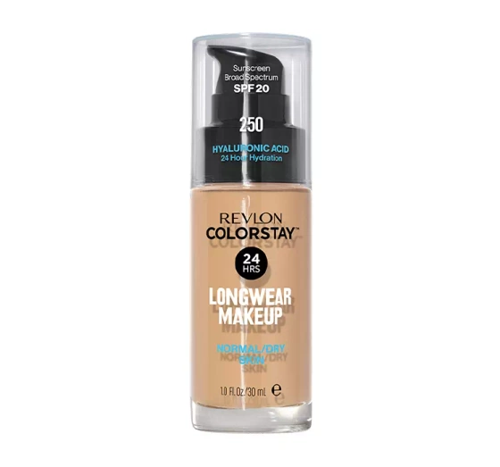 Revlon Colorstay podkład z kwasem hialuronowym do cery suchej 250 Fresh Beige 30ml