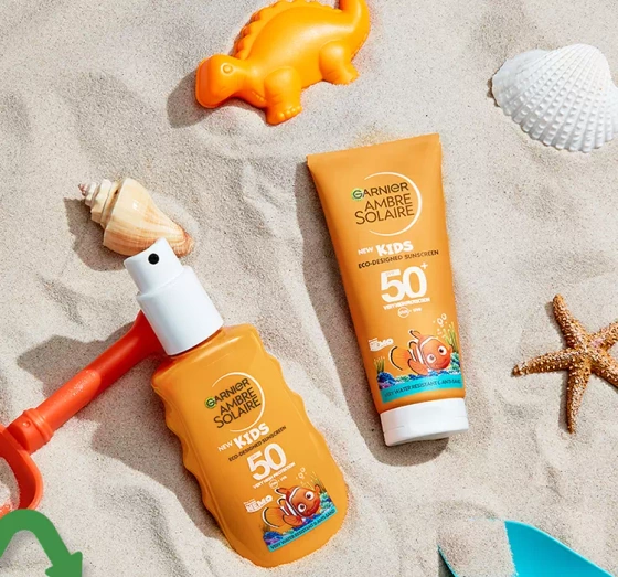 Garnier Ambre Solaire Kids ochronny balsam do opalania dla dzieci SPF50 100 ml