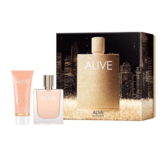Hugo Boss Boss Alive woda perfumowana spray 50 ml balsam do ciała 75 ml