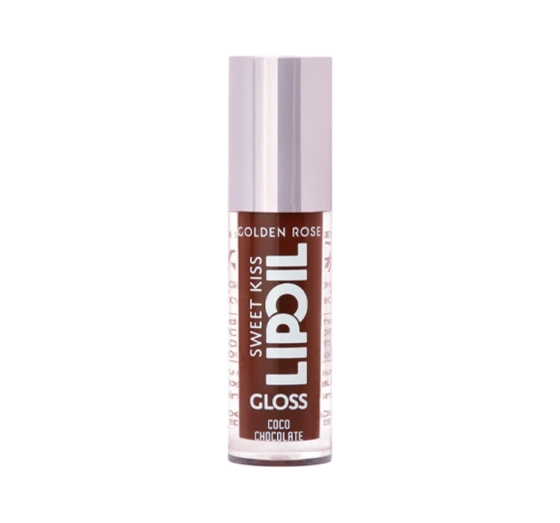 Golden Rose Sweet Kiss Lip Oil Gloss olejek do ust z efektem błyszczyka 06 Coco Chocolate 4,7 ml