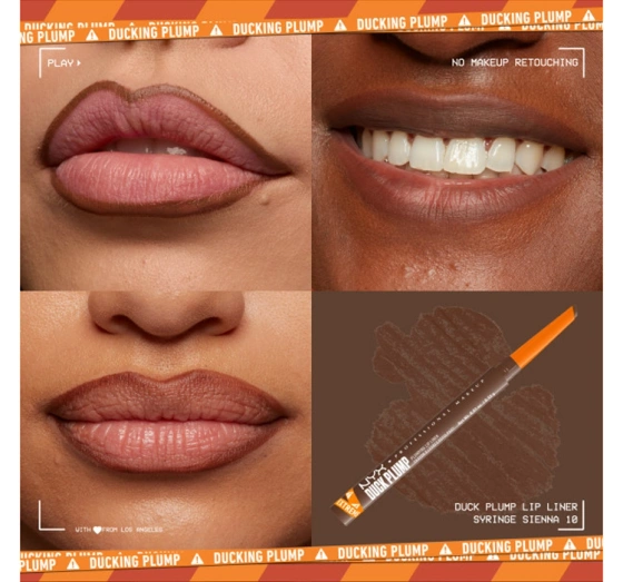 NYX Professional Makeup Duck Plump konturówka do ust 10 Syringe Sienna 0,3 g