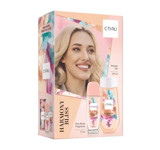 C-Thru Harmony Bliss zapachowy spray z atomizerem 75 ml żel pod prysznic 250 ml
