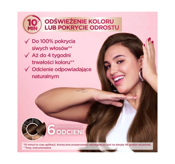Garnier Color Sensation koloryzujący szampon do włosów 4.0 Brąz