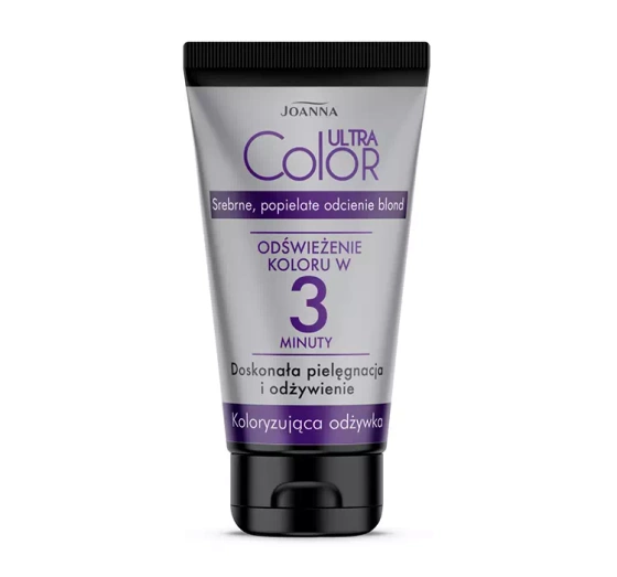 JOANNA ULTRA COLOR ODŻYWKA KOLORYZUJĄCA SREBRNE POPIELATE ODCIENIE BLOND 100G
