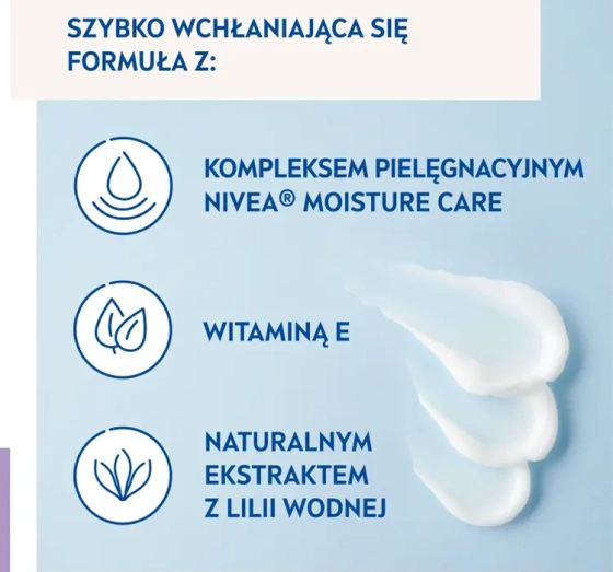 NIVEA 24h Nawilżenia odświeżający krem do twarzy na dzień SPF15 50 ml